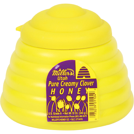 Raw Creamy Yellow Beehive 12 oz - Honey