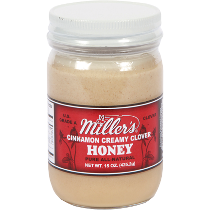 Raw Cinn Creamy Honey Jar 15 oz - Honey