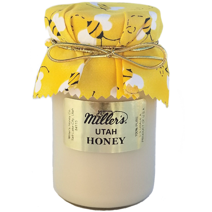 Utah Creamy Clover Honey Country Jar 10 oz - Honey